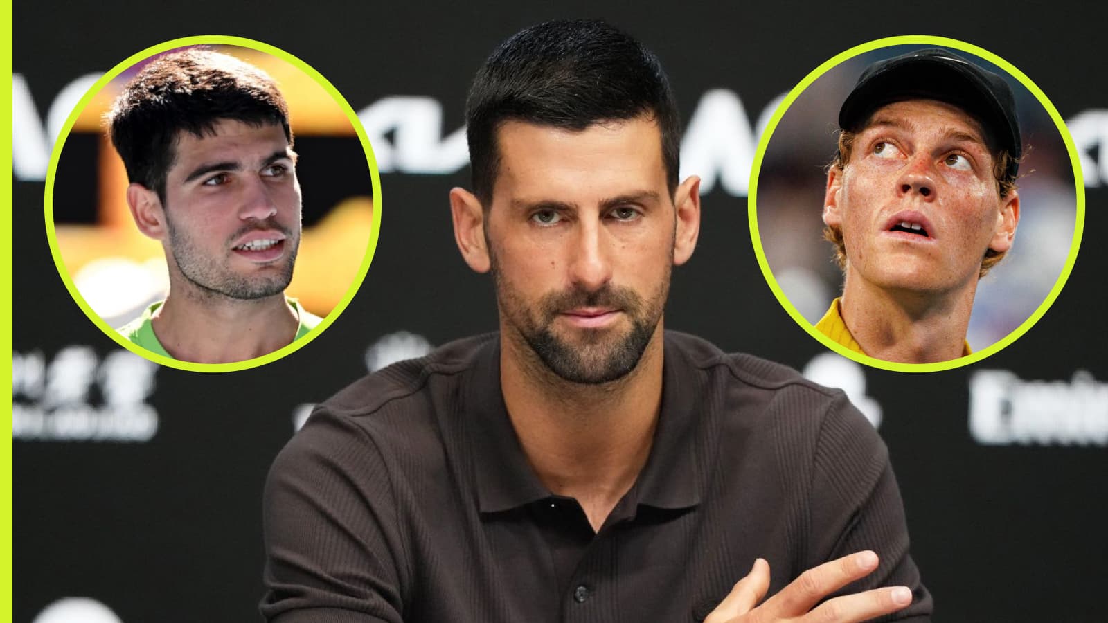 Djokovic s’en prend à une question irrespectueuse sur Alcaraz et Sinner