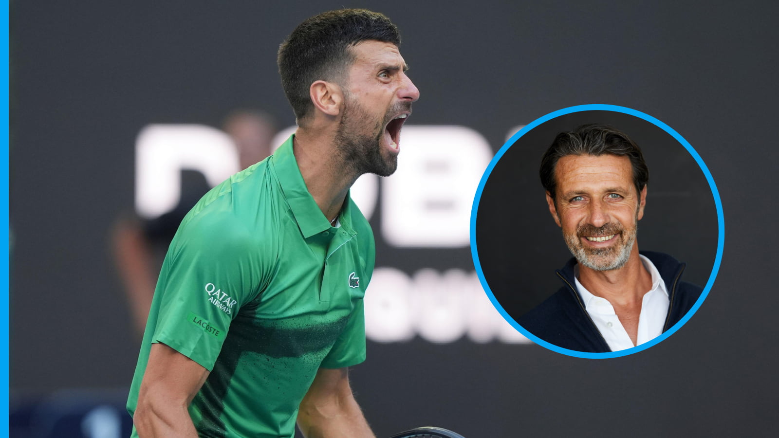 L'aura de Novak Djokovic : une histoire qui en dit long, partagée par Patrick Mouratoglou