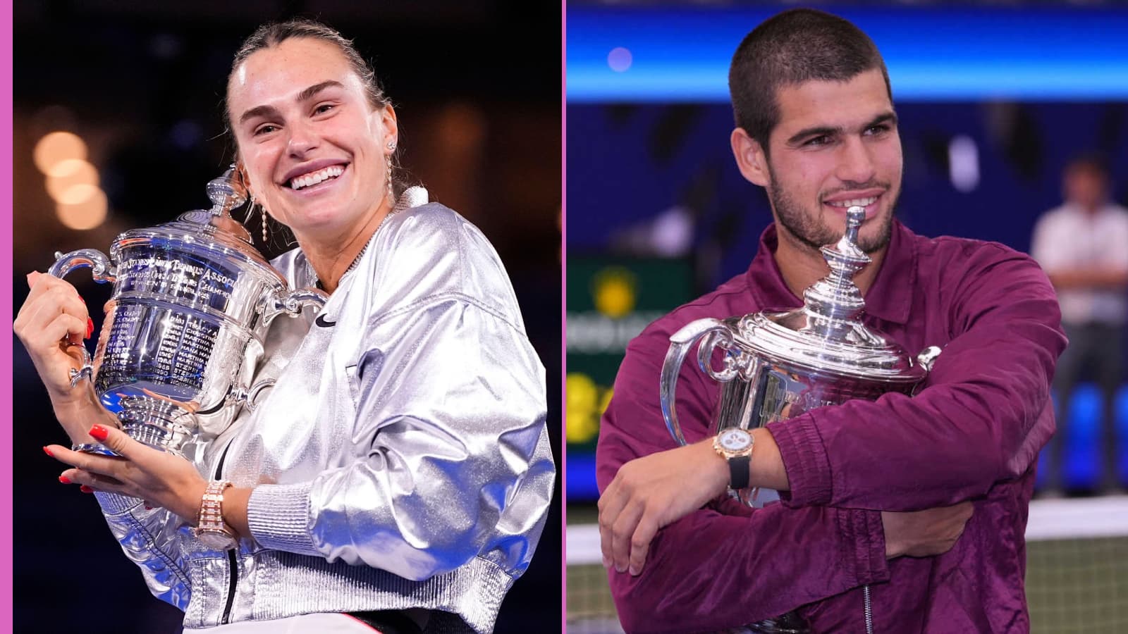 Alcaraz, Sabalenka et Sinner en tête des stars du tennis nommées