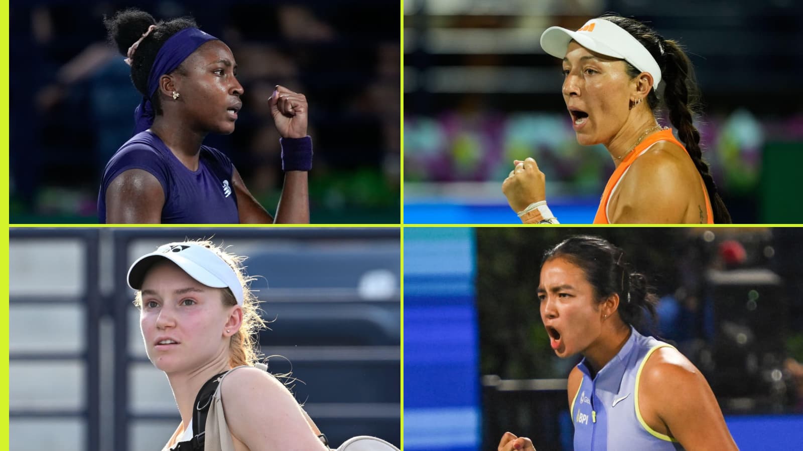 Eala s'envole, Gauff et Pegula comblent l'écart avec Rybakina et Swiatek