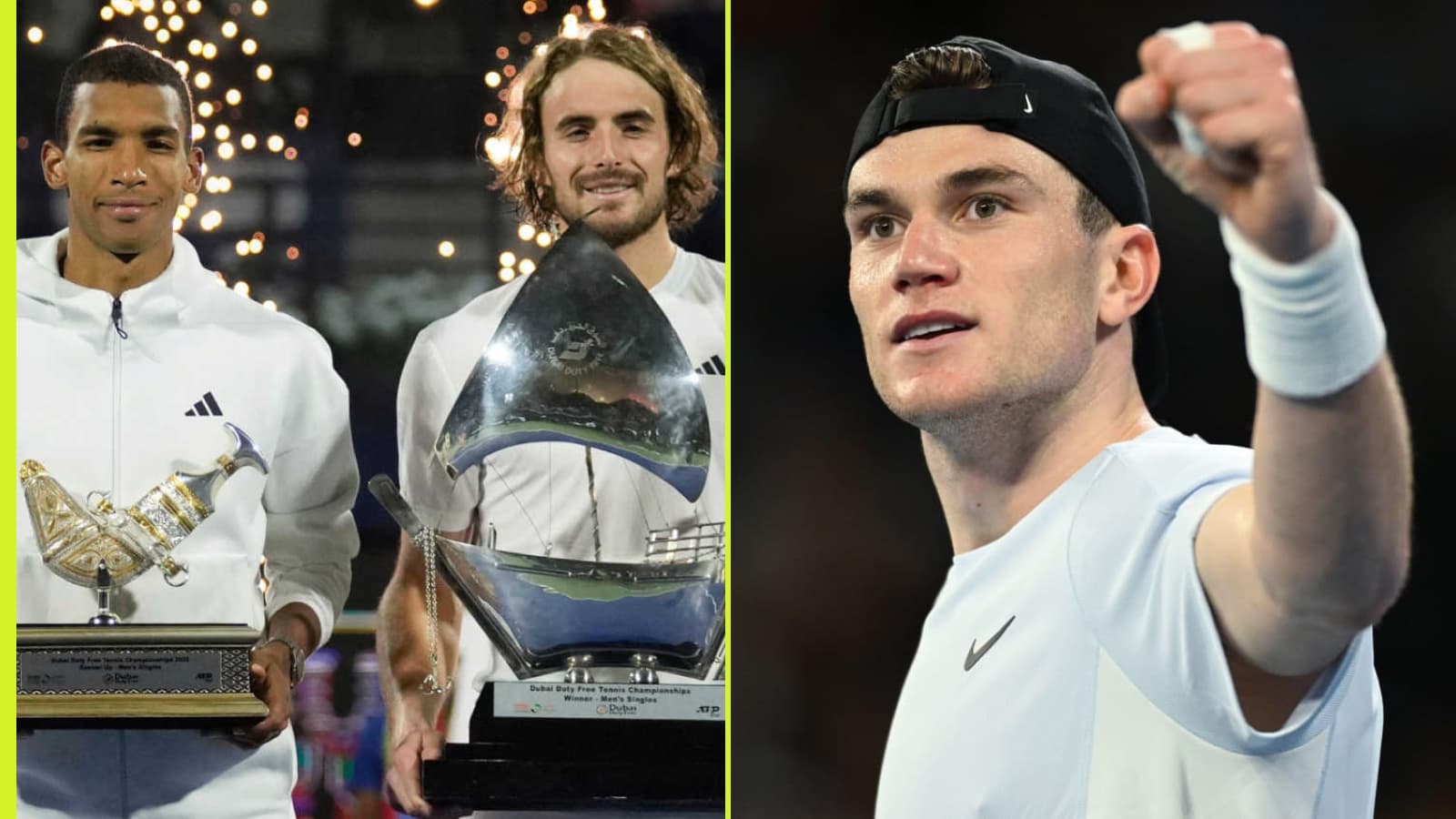 Tsitsipas débute par un premier tour brutal alors que Draper, Auger-Aliassime et Medvedev découvrent leur sort