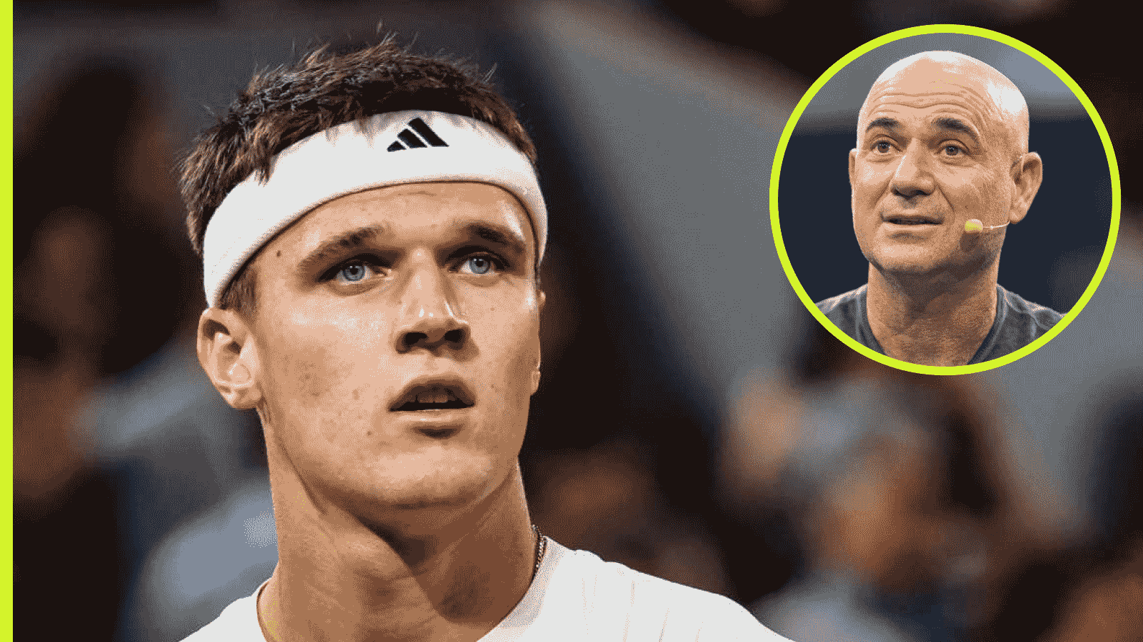 André Agassi fait des commentaires bizarres sur Jakub Mensik à Roland-Garros