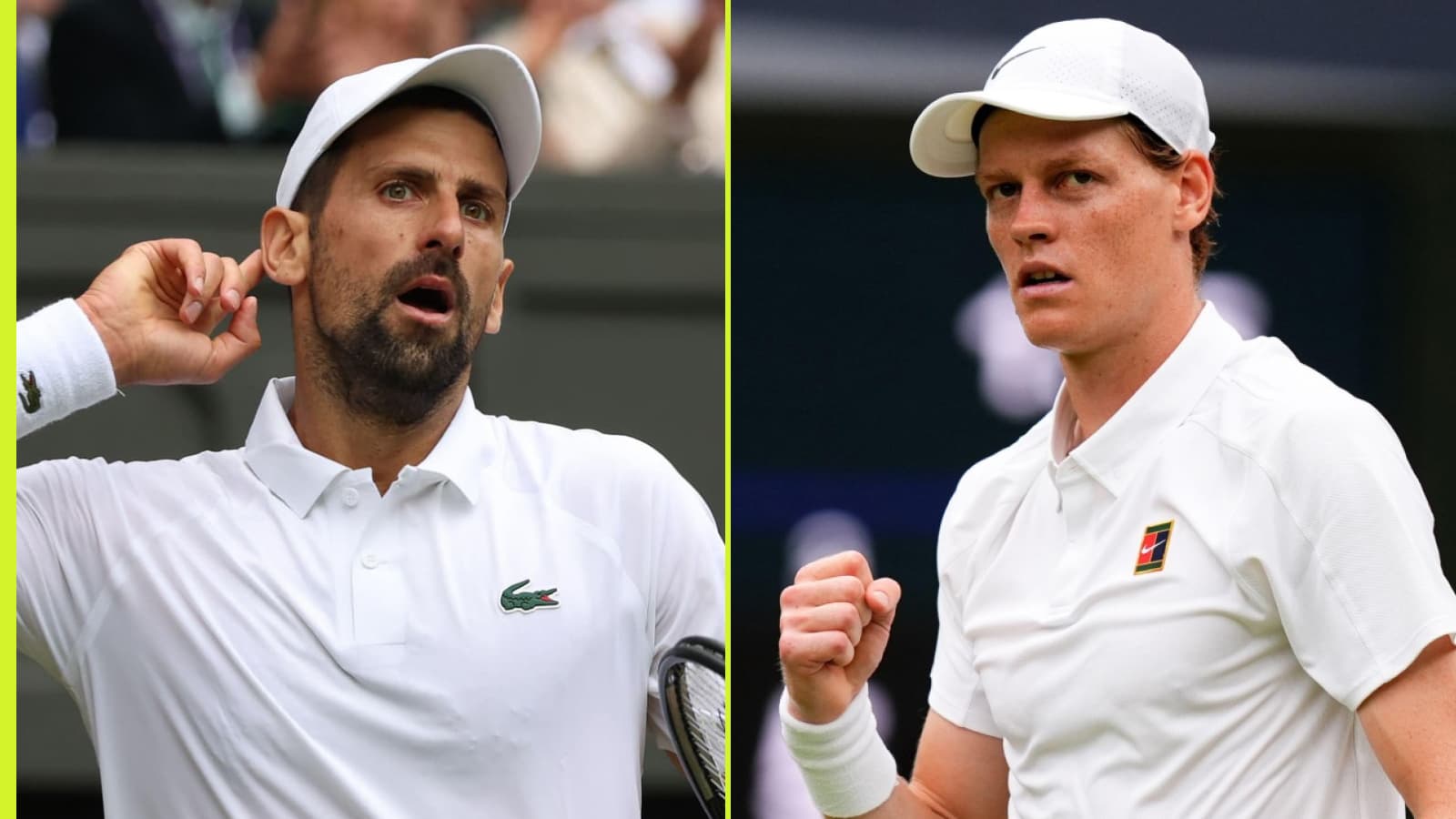 Les espoirs de Jannik Sinner à Wimbledon fragilisés, Djokovic favori pour la gloire