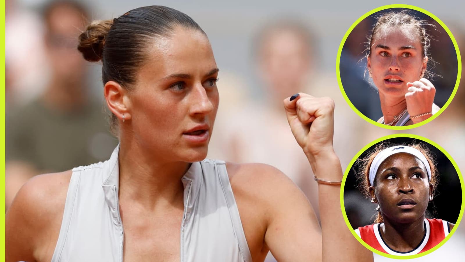 Marta Kostyuk grimpe au troisième rang alors que Coco Gauff chute à la neuvième.