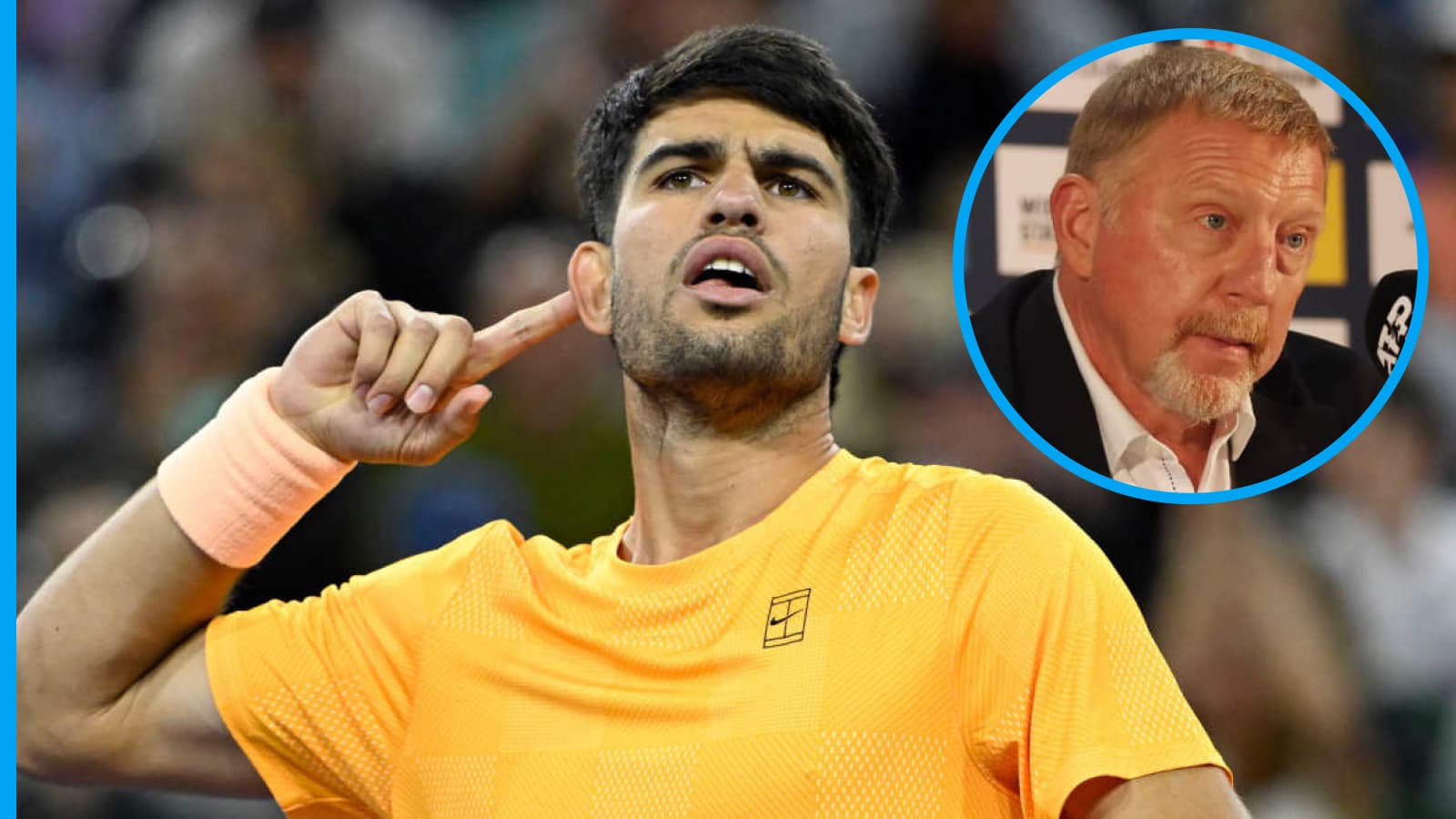 Boris Becker espère un rétablissement rapide pour Carlos Alcaraz après des nouvelles positives sur sa blessure