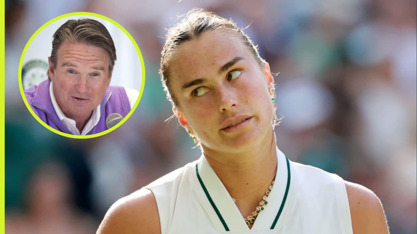 Jimmy Connors abasourdi par Aryna Sabalenka alors qu'il tient des propos francs