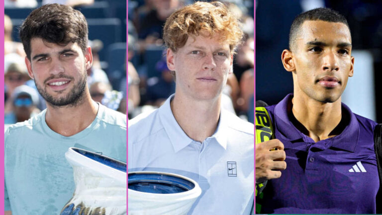 ATP Cincinnati Open : Combien de points vont perdre Sinner, Alcaraz, Zverev, Djokovic et Auger-Aliassime ?