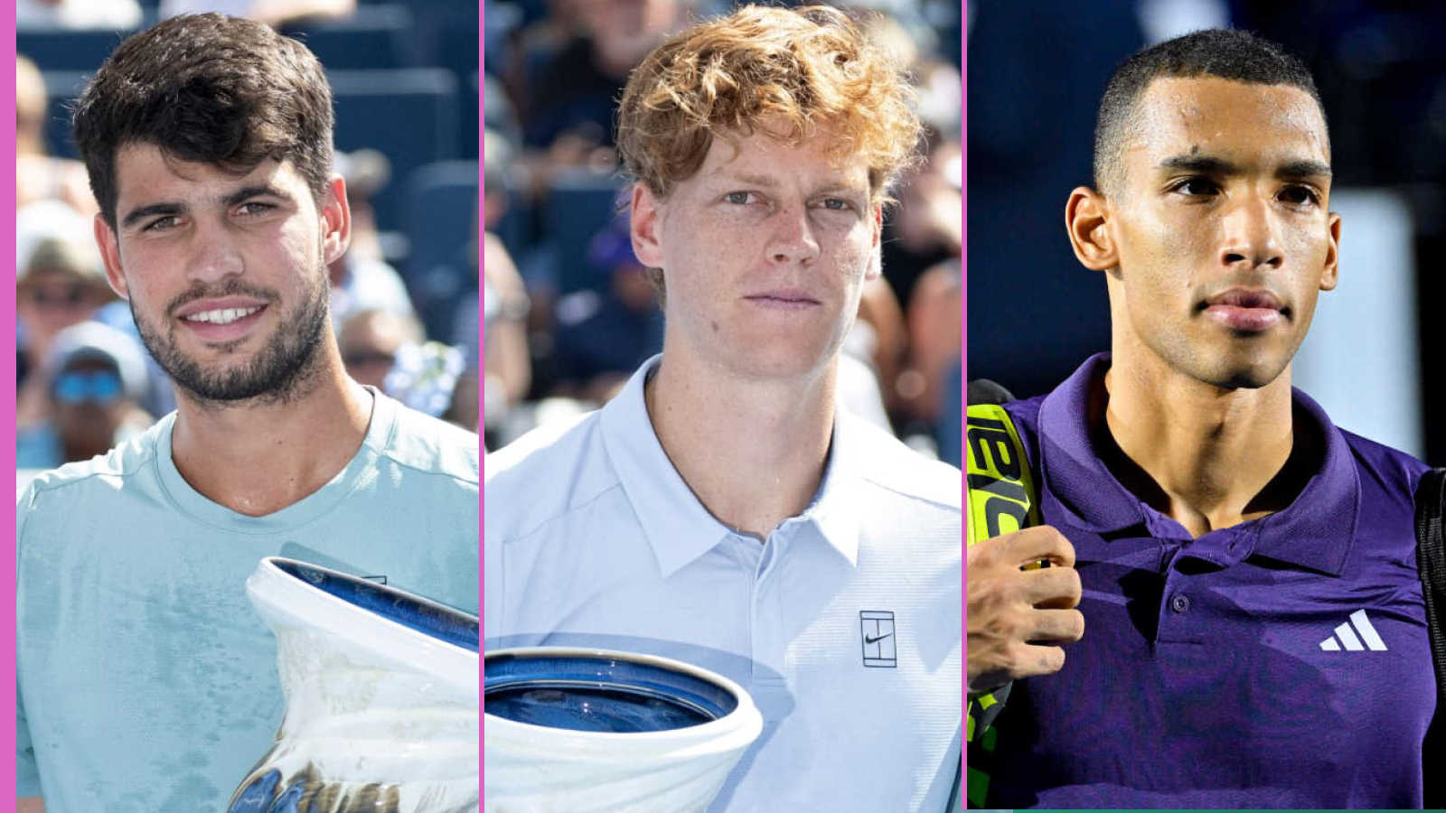 ATP Cincinnati Open : Combien de points vont perdre Sinner, Alcaraz, Zverev, Djokovic et Auger-Aliassime ?