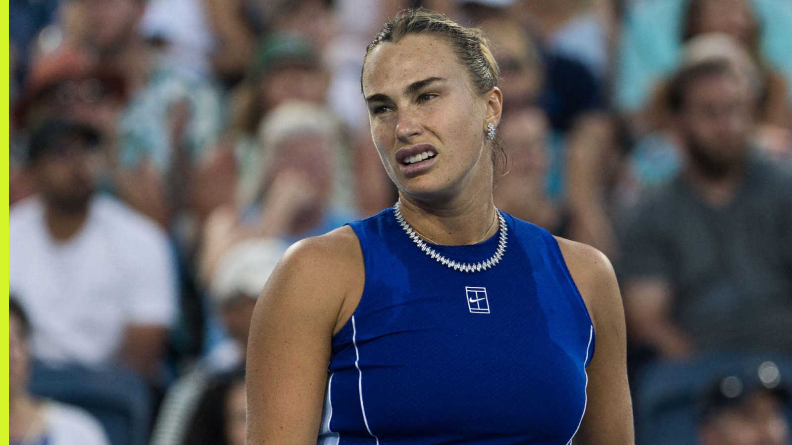 Aryna Sabalenka révèle son erreur clé à chaque match ces derniers temps