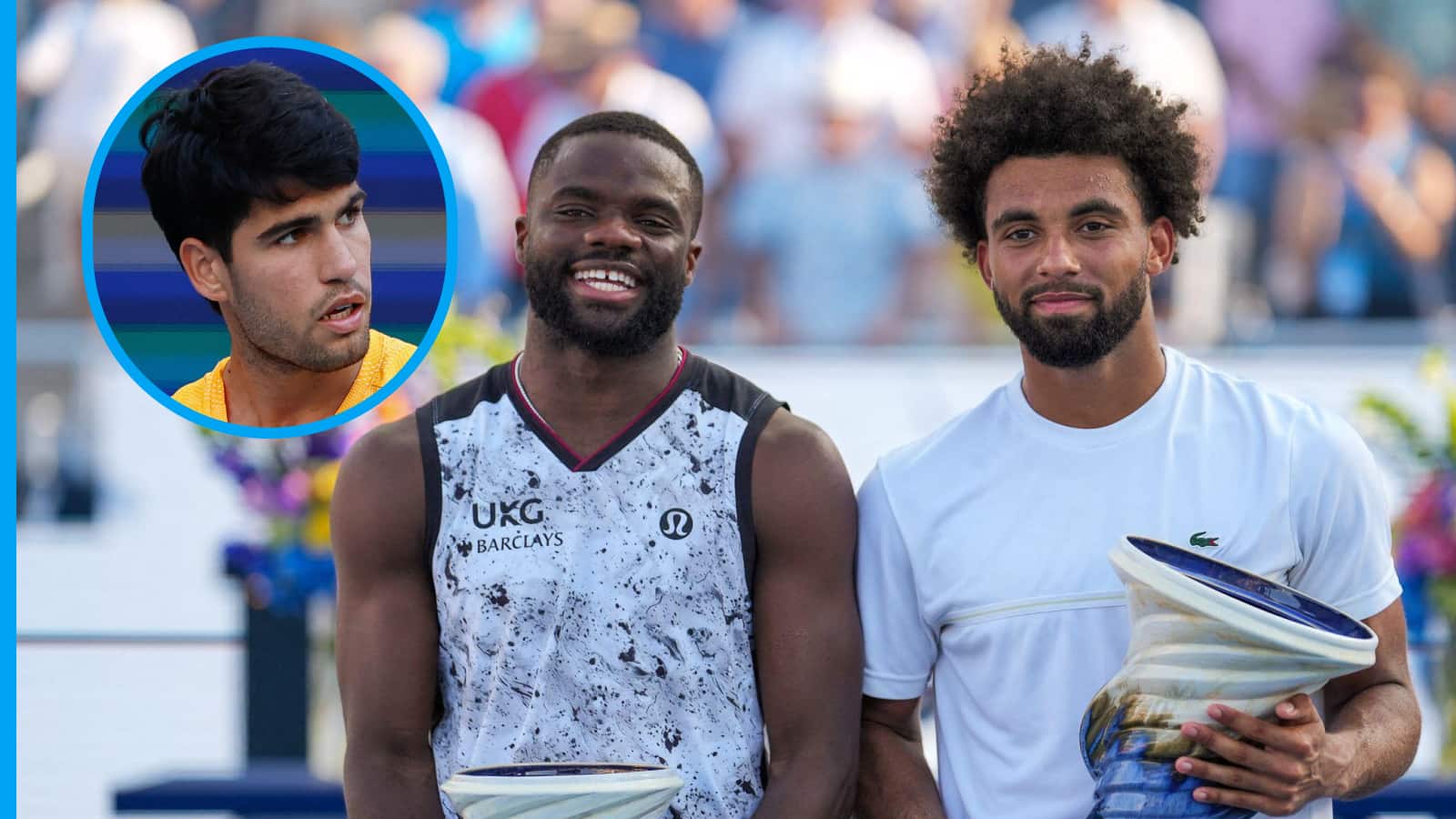 Classements ATP : Alcaraz chute, Fils gagne 10 places, Tiafoe +11, Rublev au plus bas depuis sept ans