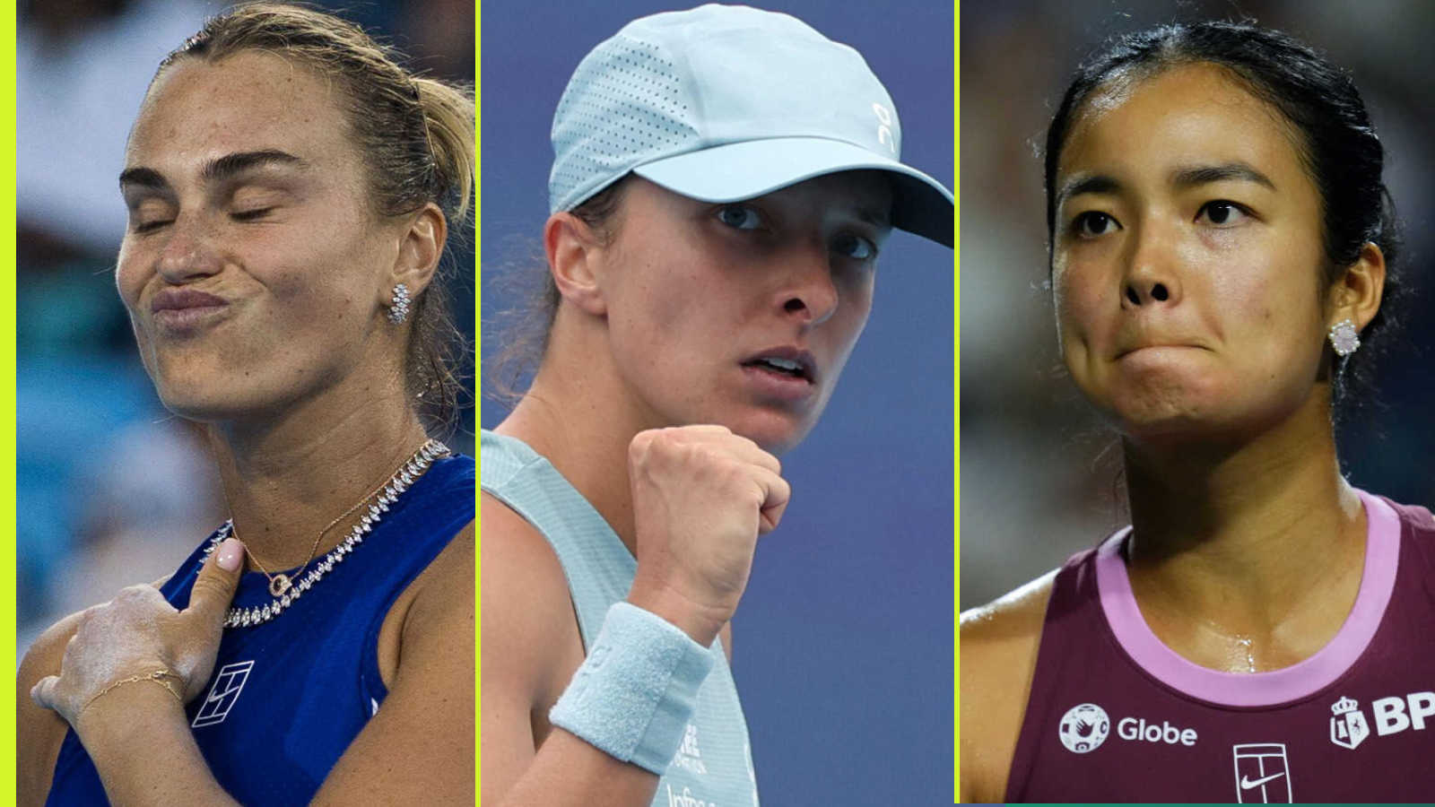 Classements WTA Cincinnati : gagnants et perdants, Sabalenka et Rybakina en difficulté, Swiatek évite le pire, Eala atteint un nouveau sommet, Raducanu perd 9 places