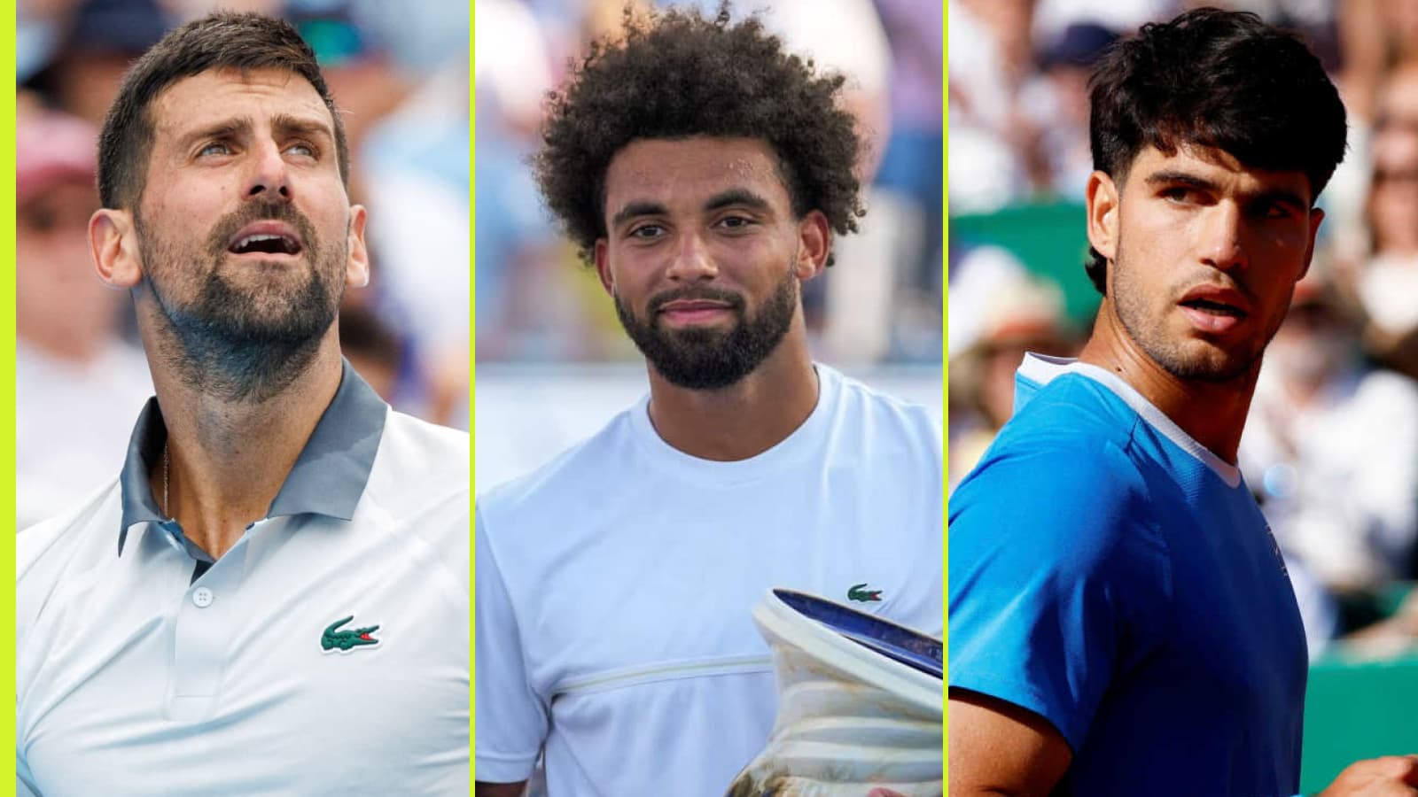 Djokovic chute à la 11e place des classements clés, Fils 5e et Alcaraz à la traîne