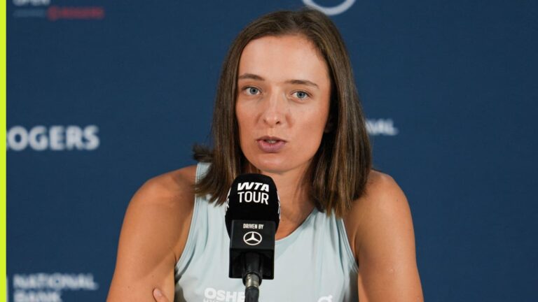 Iga Swiatek face à l'effondrement de son classement mondial avant l'US Open