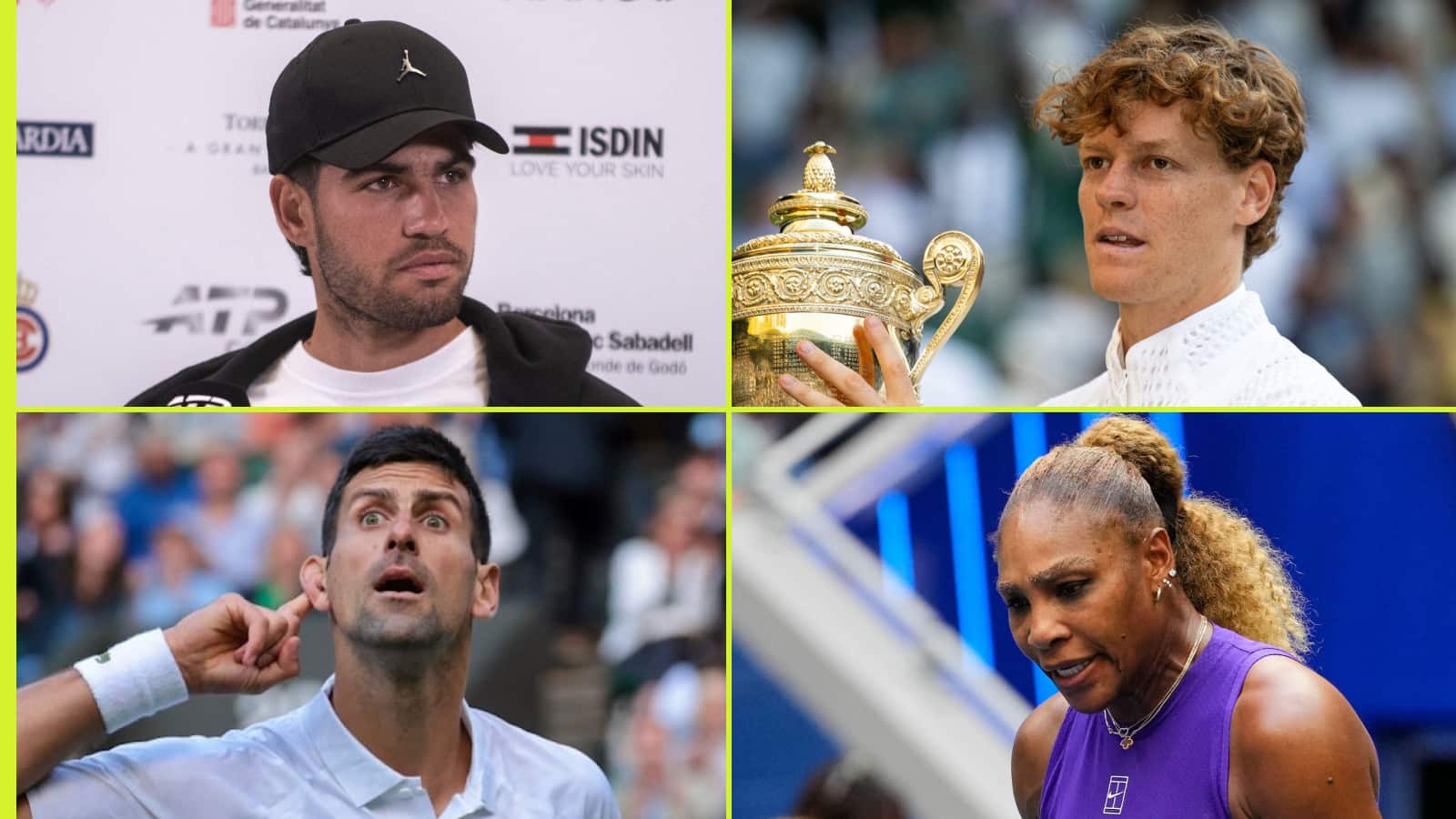 Les joueurs de tennis les mieux rémunérés : où se placent Alcaraz, Serena, Sinner, Djokovic et Eala ?