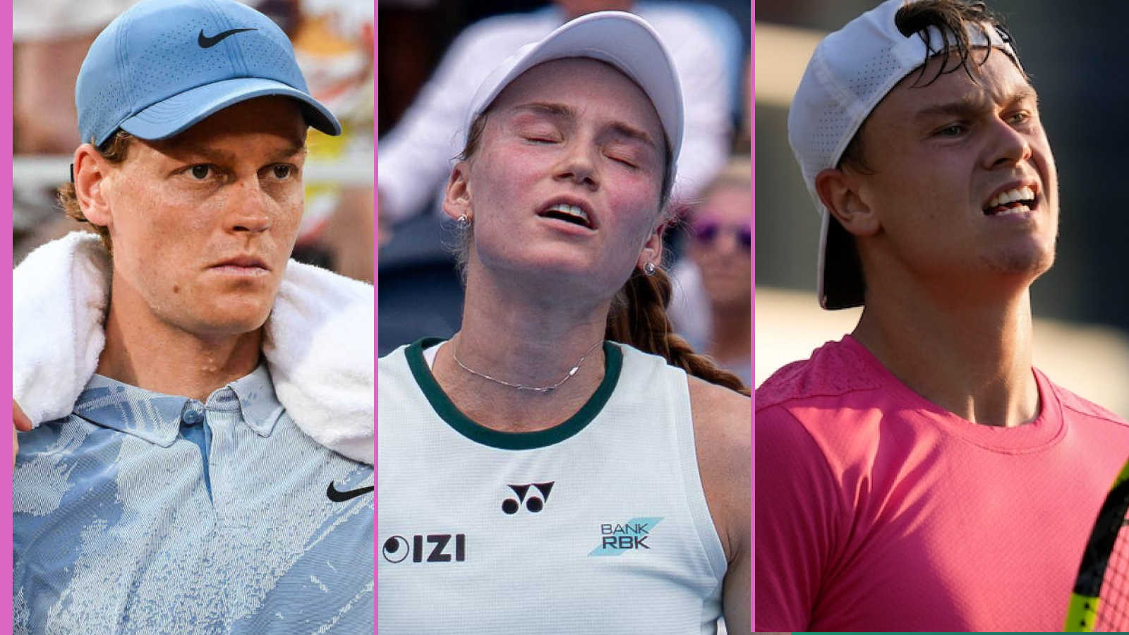 US Open : 16 forfaits, Jannik Sinner accompagné de l’ancien numéro 4 mondial, alors qu’Elena Rybakina peine à marcher