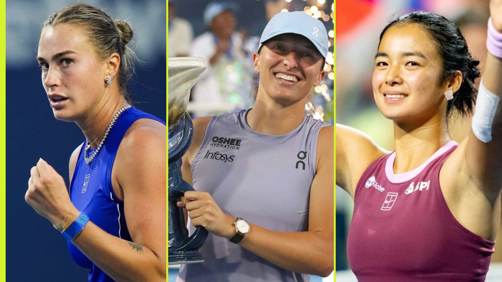WTA Cincinnati Open 2026 : le classement prévisionnel d'Alex Eala dévoilé, Aryna Sabalenka en tête d'affiche