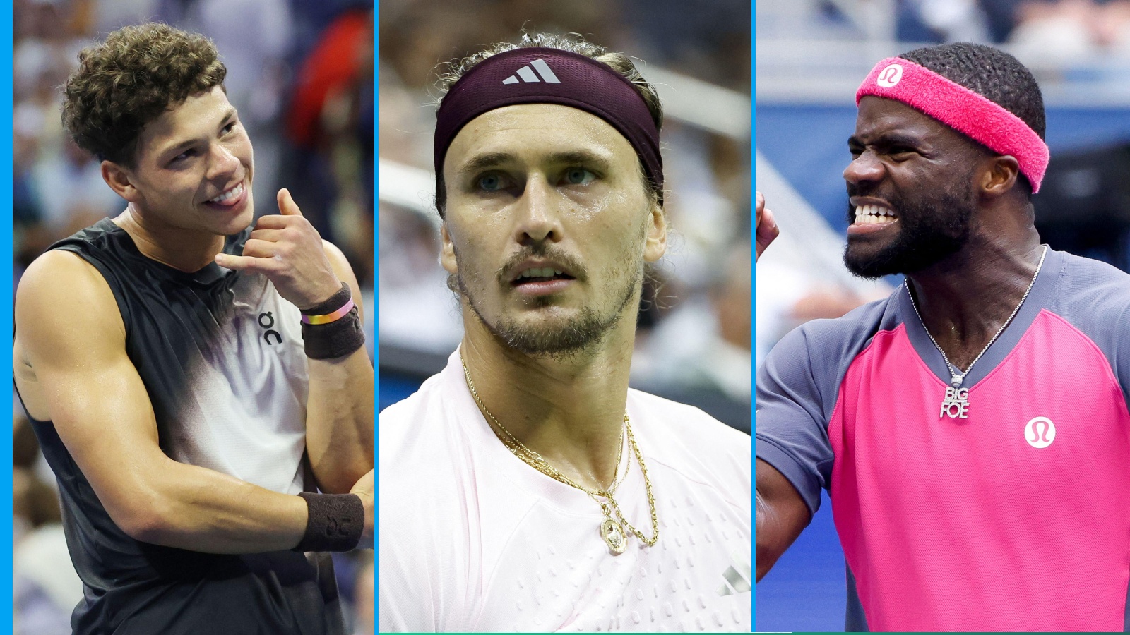 Alexander Zverev passe près d'une frayeur, Frances Tiafoe surprend Ben Shelton