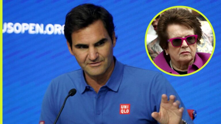 Billie Jean King tacle Roger Federer avec une pique virulente