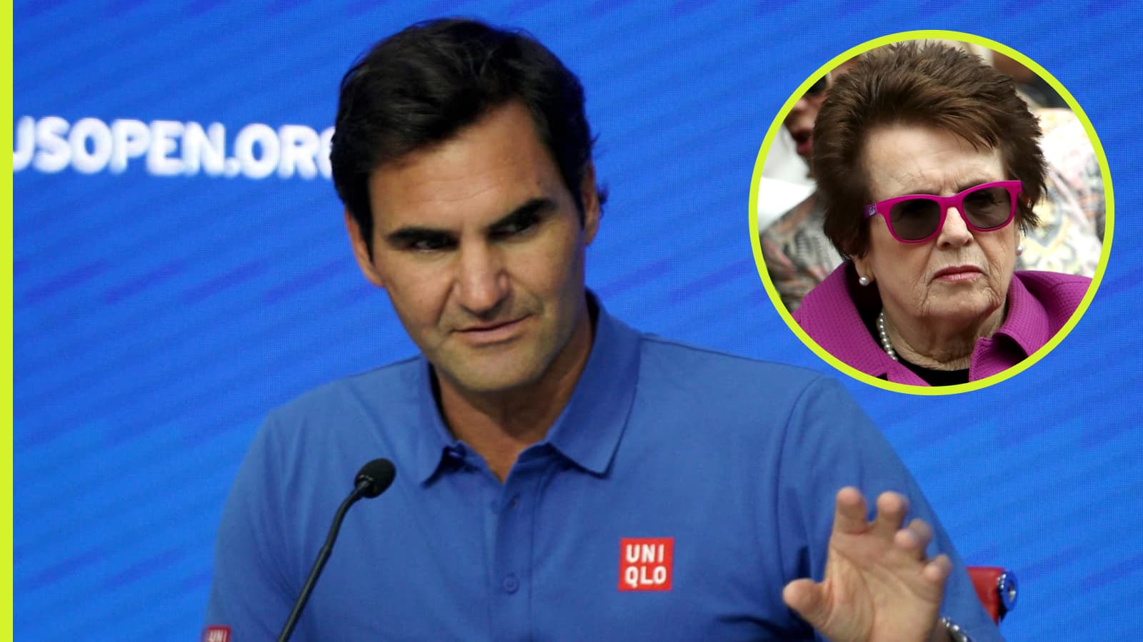 Billie Jean King tacle Roger Federer avec une pique virulente