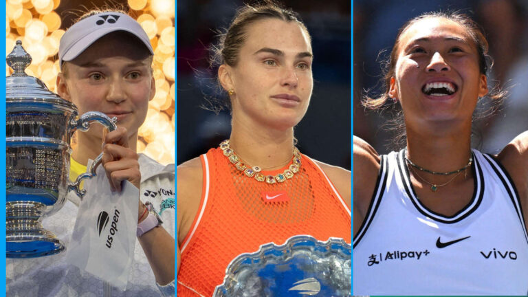 Classements WTA : Rybakina devient numéro 1, Sabalenka sous pression à nouveau, aucun mouvement pour Eala, Zheng +69, Raducanu -19