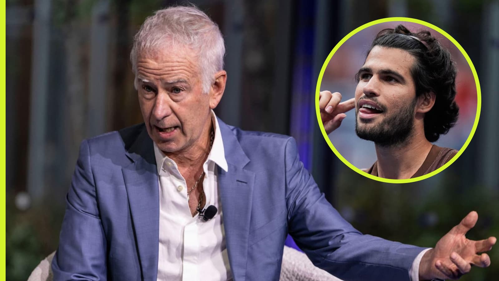 John McEnroe exprime sa plus grande peur concernant la carrière de Carlos Alcaraz