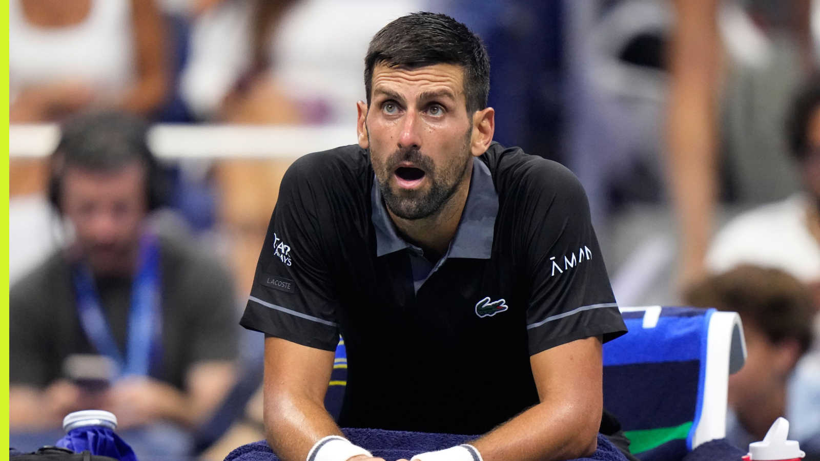 Novak Djokovic chute de 6 places au classement ATP après son élimination émouvante à l'US Open, alors qu'il vomit et pleure