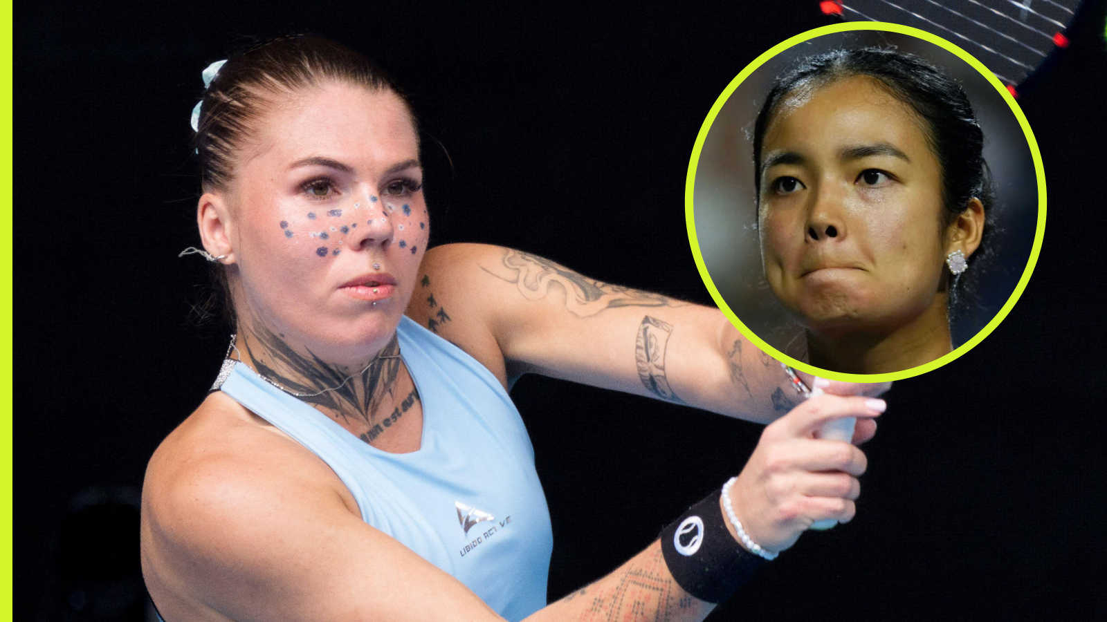 Qui est l'adversaire d'Alex Eala au deuxième tour de l'US Open ? Oleksandra Oliynykova arbore des tatouages faciaux
