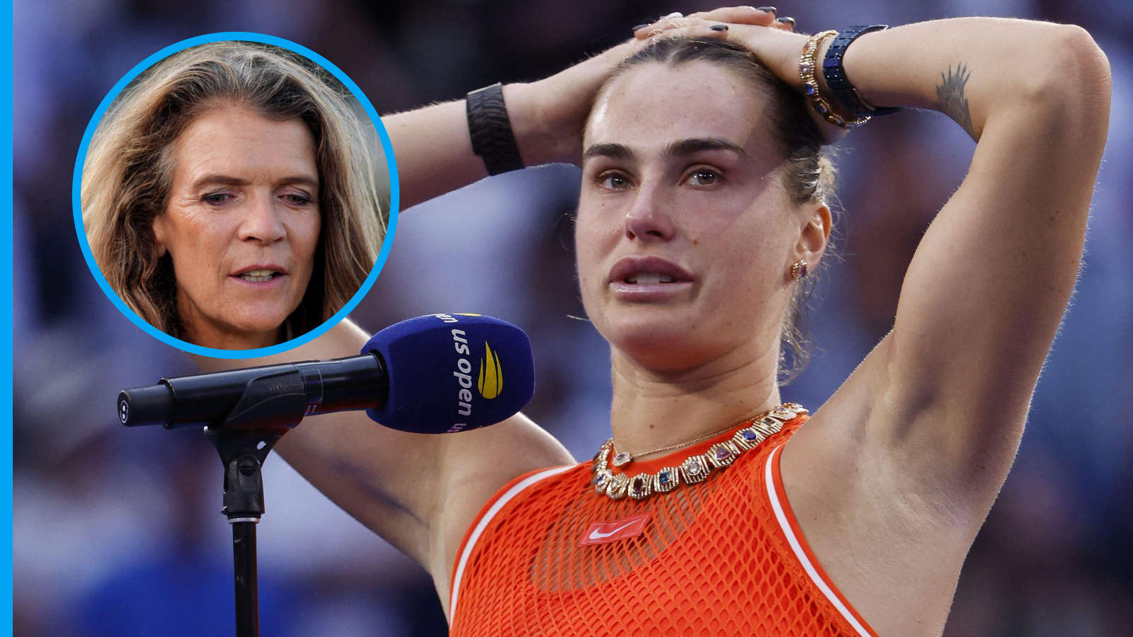 Sabalenka n'a pas respecté le niveau de tennis d'Elena Rybakina lors de la finale de l'US Open