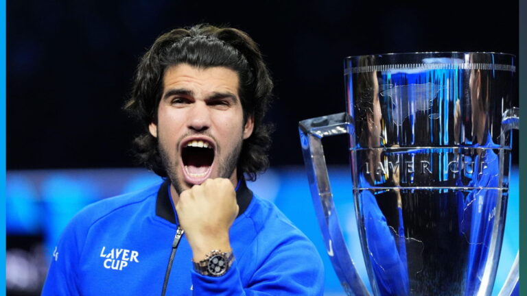 Zverev déconcerté par le commentaire d'Alcaraz lors de la Laver Cup