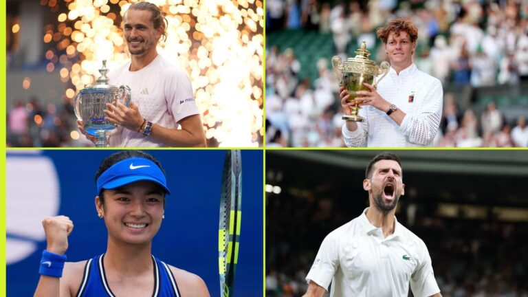 Zverev élimine Sinner alors que le numéro 1 mondial vacille, Djokovic recule et Eala grimpe au classement