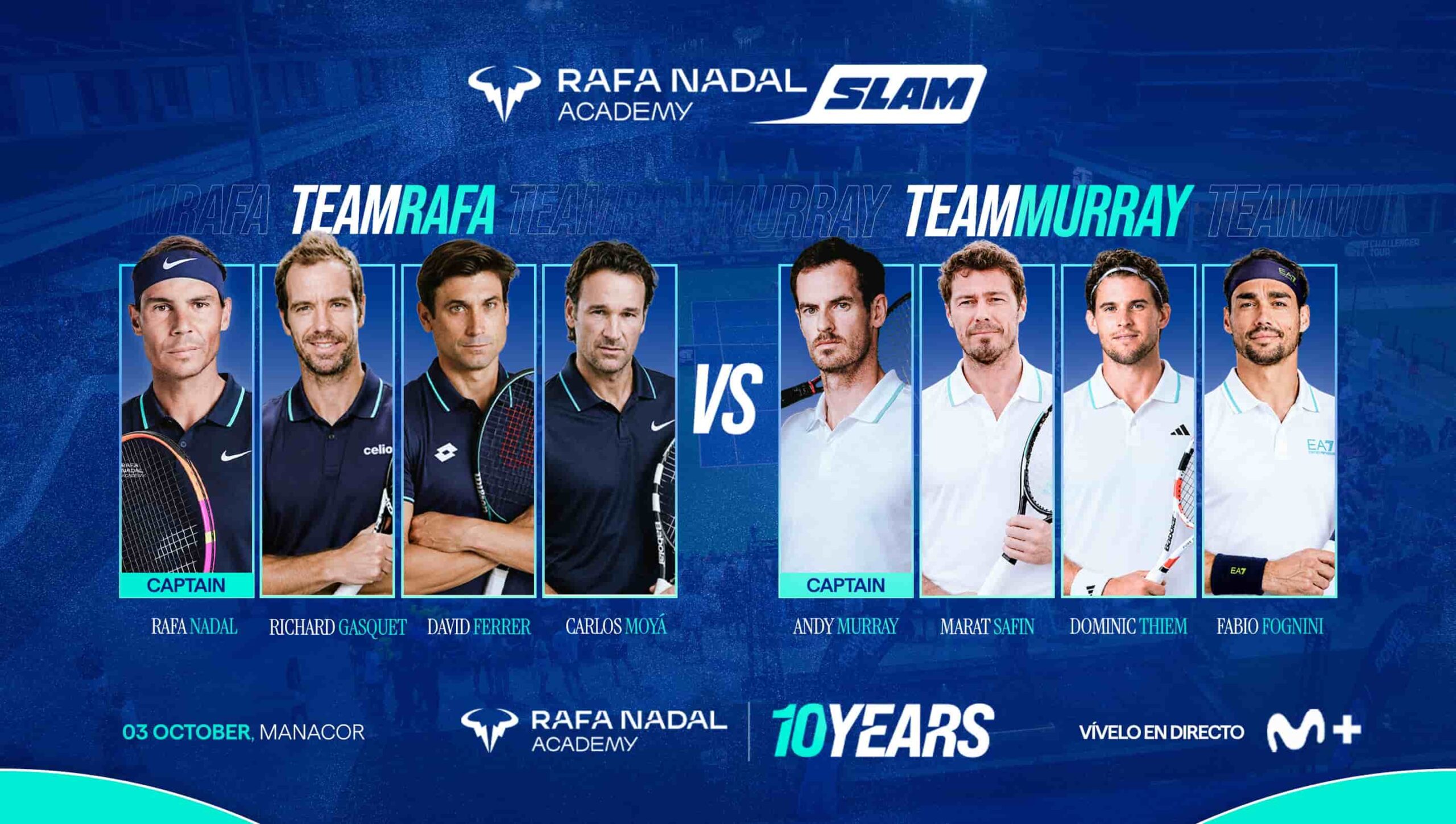 À quoi peut-on s'attendre du Nadal Slam alors qu'Andy Murray arrive pour y participer ?