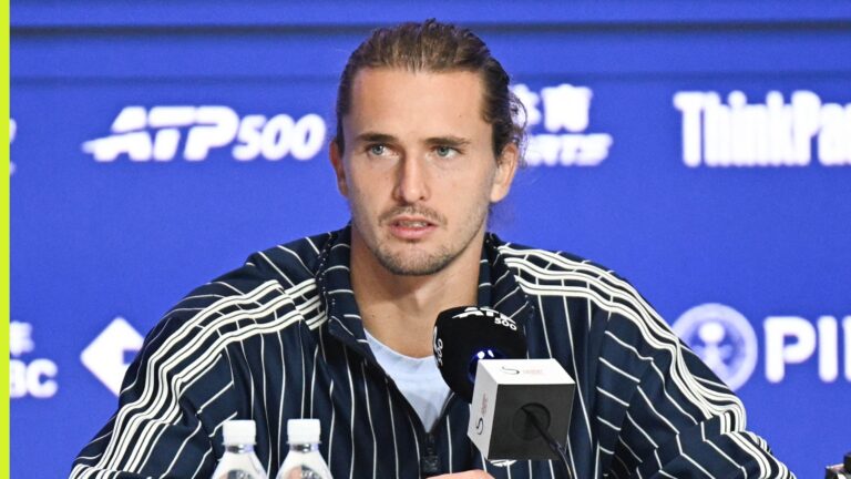Alexander Zverev appelle à une réforme majeure des règles du tennis à l'Open de Chine