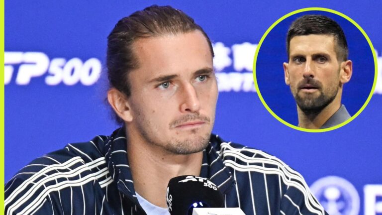 Alexander Zverev envoie un message à Novak Djokovic avant le choc de l'Open de Chine