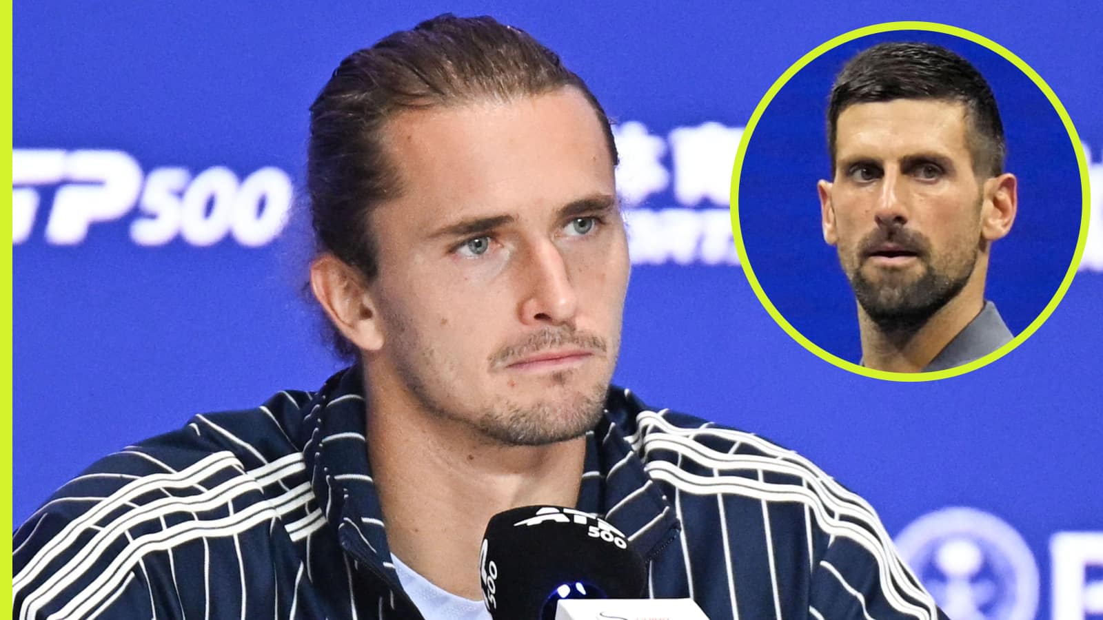 Alexander Zverev envoie un message à Novak Djokovic avant le choc de l'Open de Chine