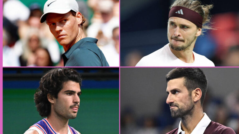 Classements ATP : Combien de points Sinner, Zverev, Alcaraz, Shelton et Djokovic perdront-ils la semaine prochaine ?