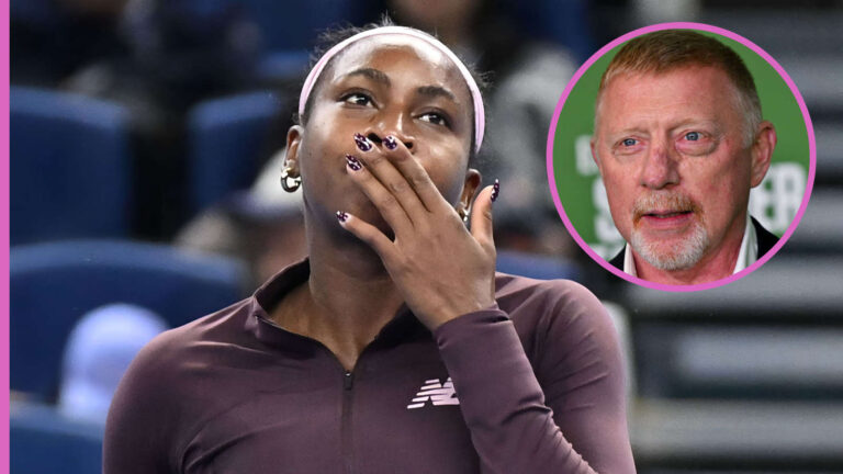 Coco Gauff reçoit un message de soutien de Boris Becker après des insultes racistes