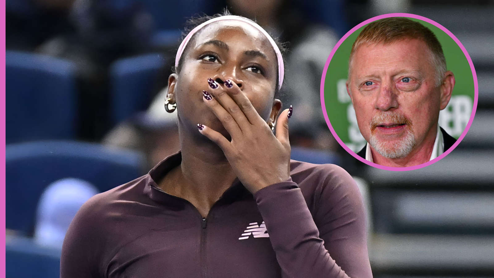 Coco Gauff reçoit un message de soutien de Boris Becker après des insultes racistes