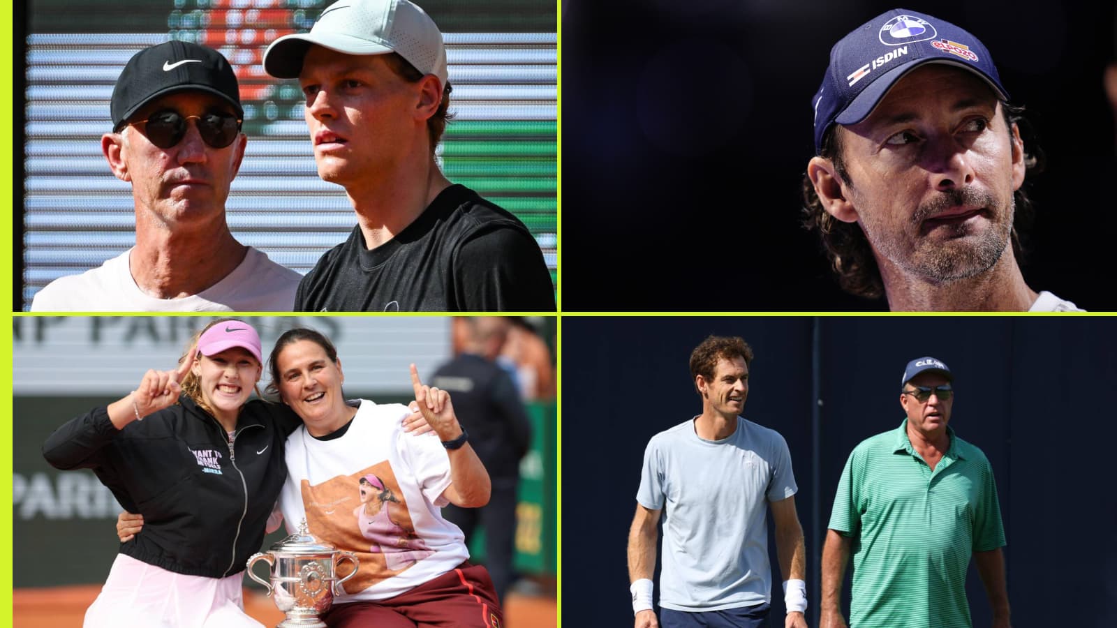 Combien gagne un coach auprès des plus grands noms du tennis ? Tout est révélé