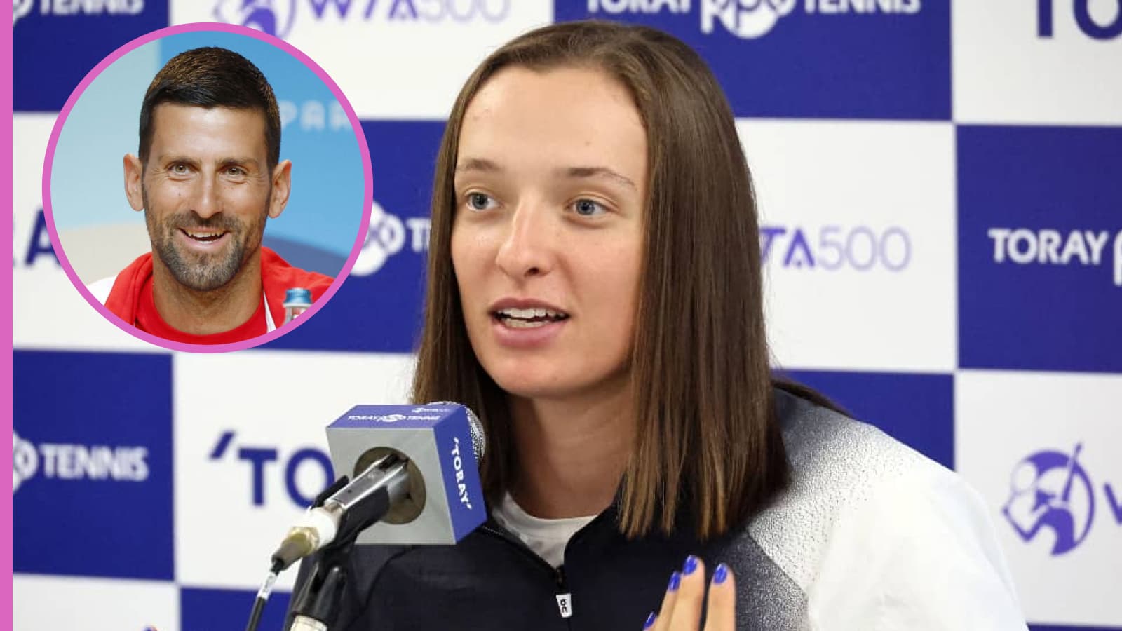 Iga Swiatek fait un commentaire 'inhumain' sur le 'GOAT' Djokovic après l'Open de Chine