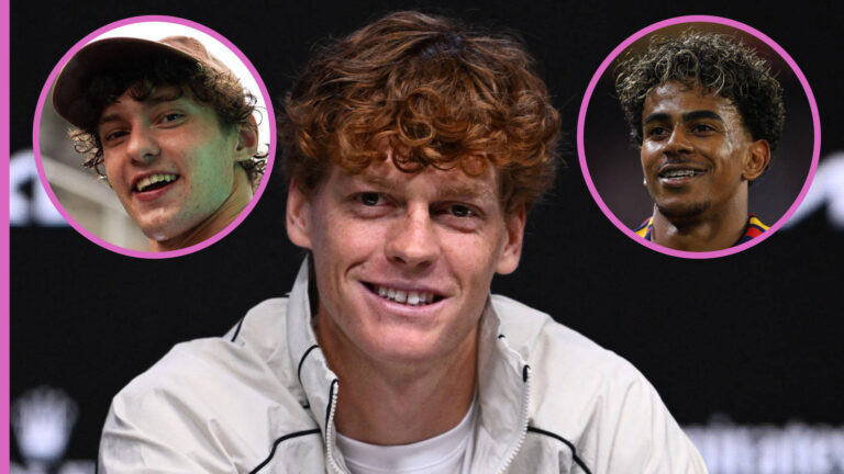 Jannik Sinner plaide pour laisser les jeunes jouer en citant Lamine Yamal et Kimi Antonelli