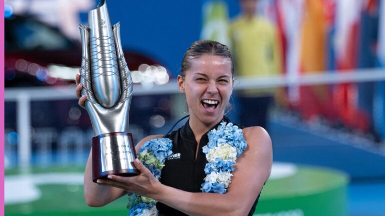 Maja Chwalinska grimpe de 11 places au classement WTA après sa victoire au Wuhan Open