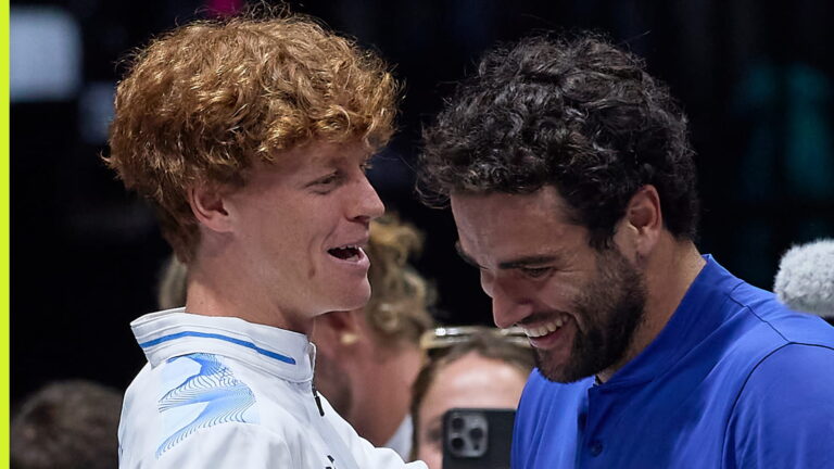 Matteo Berrettini révèle le SMS qu'il a envoyé à Jannik Sinner après avoir mis fin à sa saison plus tôt