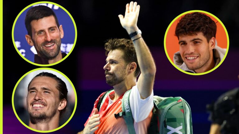 Novak Djokovic, Carlos Alcaraz et Alexander Zverev rendent hommage à Stan Wawrinka à l'occasion de sa retraite