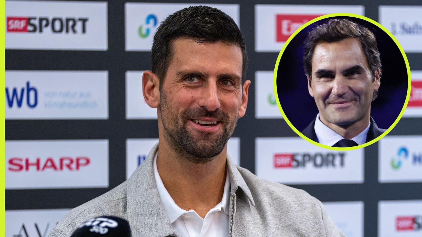 Novak Djokovic se confie sans filtre sur sa relation avec Roger Federer